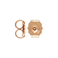 Vintage Rose Gold Filled Hypoallergenic Butterfly Earrings Back for Women Replacements Jewellery Making