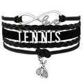 Infinity Love Tennis Bracelet for Women Factory Drop Shipping Fashion Charm Bracelets Perfect Gift for Tennis Players Moms