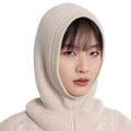 Neck Warmer Balaclava Unisex Autumn & Winter Face Slimming Versatile Pullover Knit Hat MegaBDM