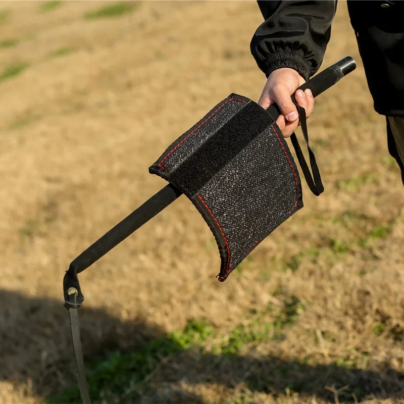 New Design Whip With Wedges Jute Bite-Resistant Cloth Stick Whips for Trainer Bite Suits Dog Training Eco-Friendly