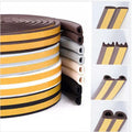D Type Self Adhesive Foam Seal Tape Window Door Weather Seal for Sound Proof Foam Door Weatherstripping Door Tape Seal Strip