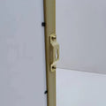 13x48x4mm HongZun Iron Galvanized Brass-plated Photo Picture Frame Hanger Wall Hook with Box