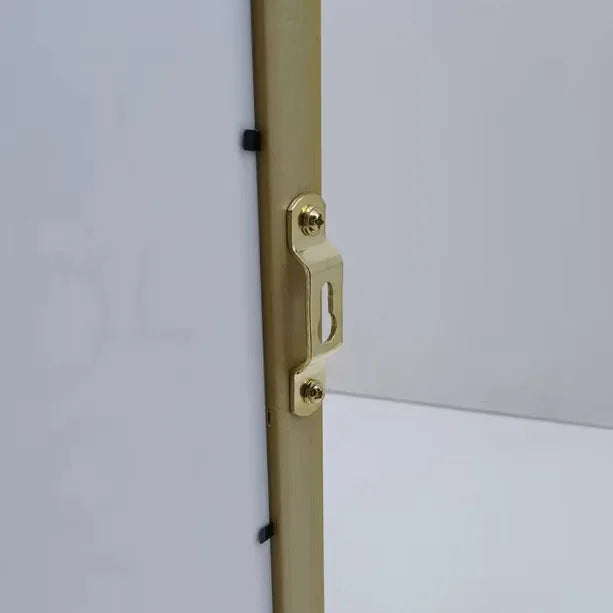 13x48x4mm HongZun Iron Galvanized Brass-plated Photo Picture Frame Hanger Wall Hook with Box