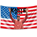 Furlista Kanye 2026 Tapestry 3x5ft West Music Flag Vibrant Color HD Digital Printing