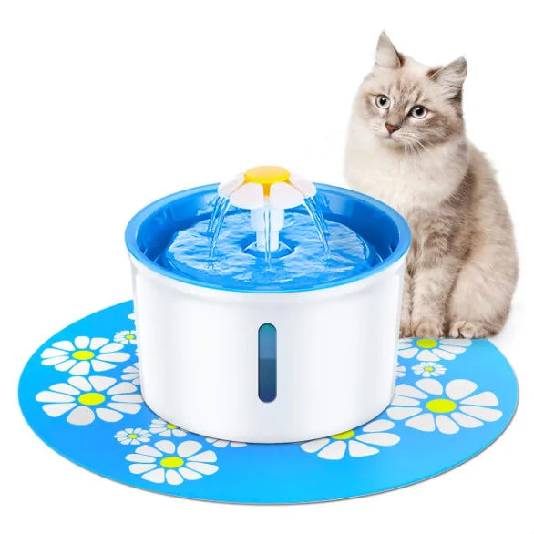 ZMaker 1.6L Circulation Pet Water Fountain Automatic Water Dispensers for Dogs Cat Fountain
