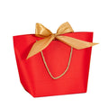 Hot Valentine Day Wedding Glossy Paper Gift Bags with Handle Biodegradable Shopping Paper Bags Customized with Your Own Logo