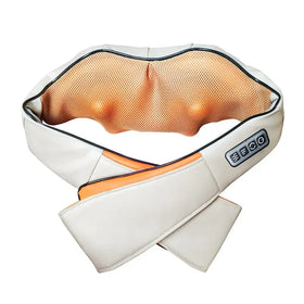 Electric Knead Bedding Massage Pillow With Heat Massage Shawl Neck Massage Belt Controls