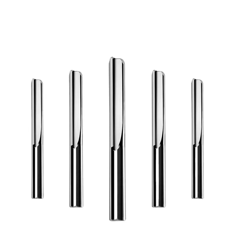 WEIX 2 Flutes Straight Router Bit CNC Straight Engraving Cutter Woodworking Tool