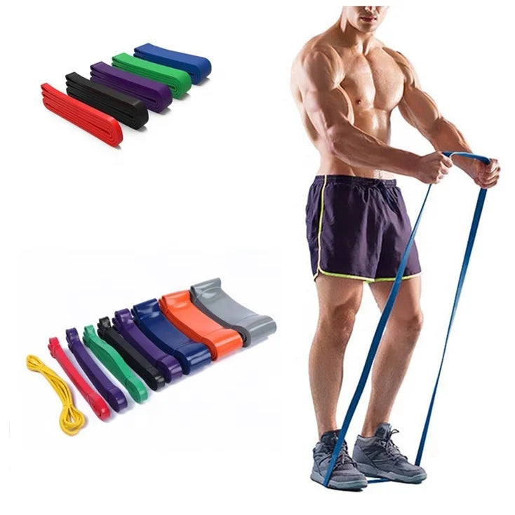 Hot Sell Home Gym Fitness Multi Color Harness Durable Resistance Bands/ Box