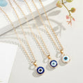 Evil Eye Blue Eye Necklace Personality Blue Eye Gold Wrap Necklace
