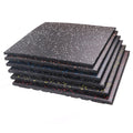 100x100cm No Smell EPDM Rubber Tiles 20cm Thick Shockproof Gym Flooring Anti-Slip Rubber Flooring