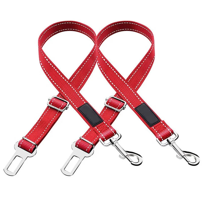 Hot Selling Personalized Polyester/Nylon Pet Walking Large Webbing Traction Car Safety Belt
