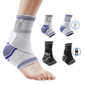 KS-3016-1#Factory Price Upgraded Knitting Compression Ankle Support Ankle Brace with Strap