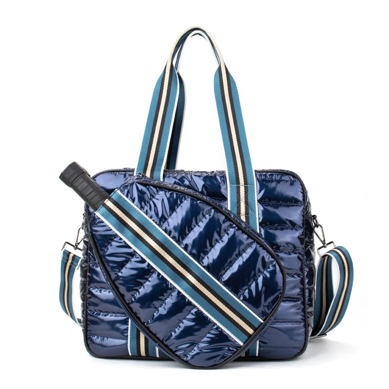 New Arrival Fashion Puffer Tote Women Hot Sale New Arrival Pickle Ball Paddle Bag Tennis Racket Bag Gym Tote Sport Bag for Girls