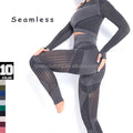 2023 Gym Fitness Sets Yoga Wear 2 Piece Set Sports Shirt and Pants Suit Women Active Wear Workout Clothing Mesh Yoga Short Sets