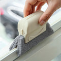 Groove Cleaning Tool Creative Window Groove Cleaning Cloth Window Cleaning Brush Windows Slot Cleaner Brush Groove Brush 2-in-1