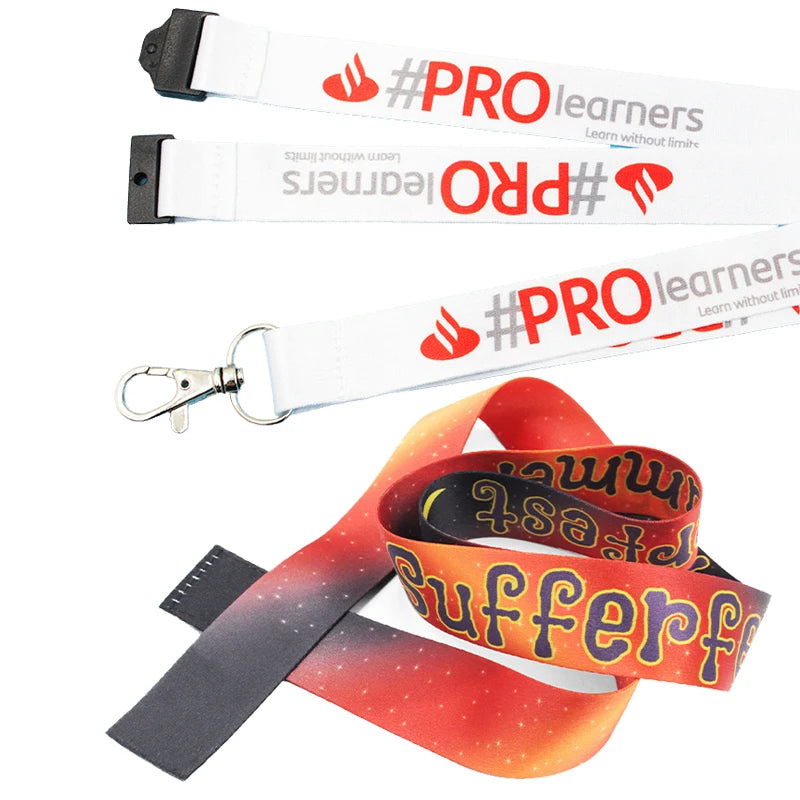 Manufacturer Logo Custom Neck Lanyard Name Id Card Badge Holder Polyester Lanyard With Card Holder Thick Key Lanyard