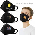 Factory Hot Sale Cheap Custom Logo Cotton Water  Multi-Color Party Mask  Masks