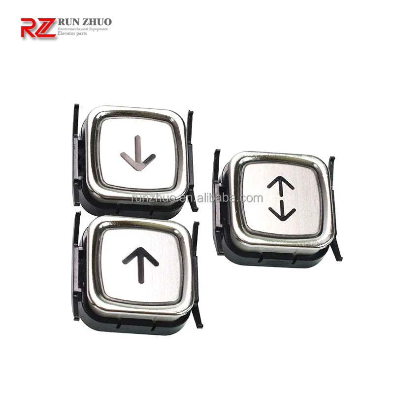 Kon* Elevator LOP COP Square Stainless Steel Braille Button AN112G01-DC24V