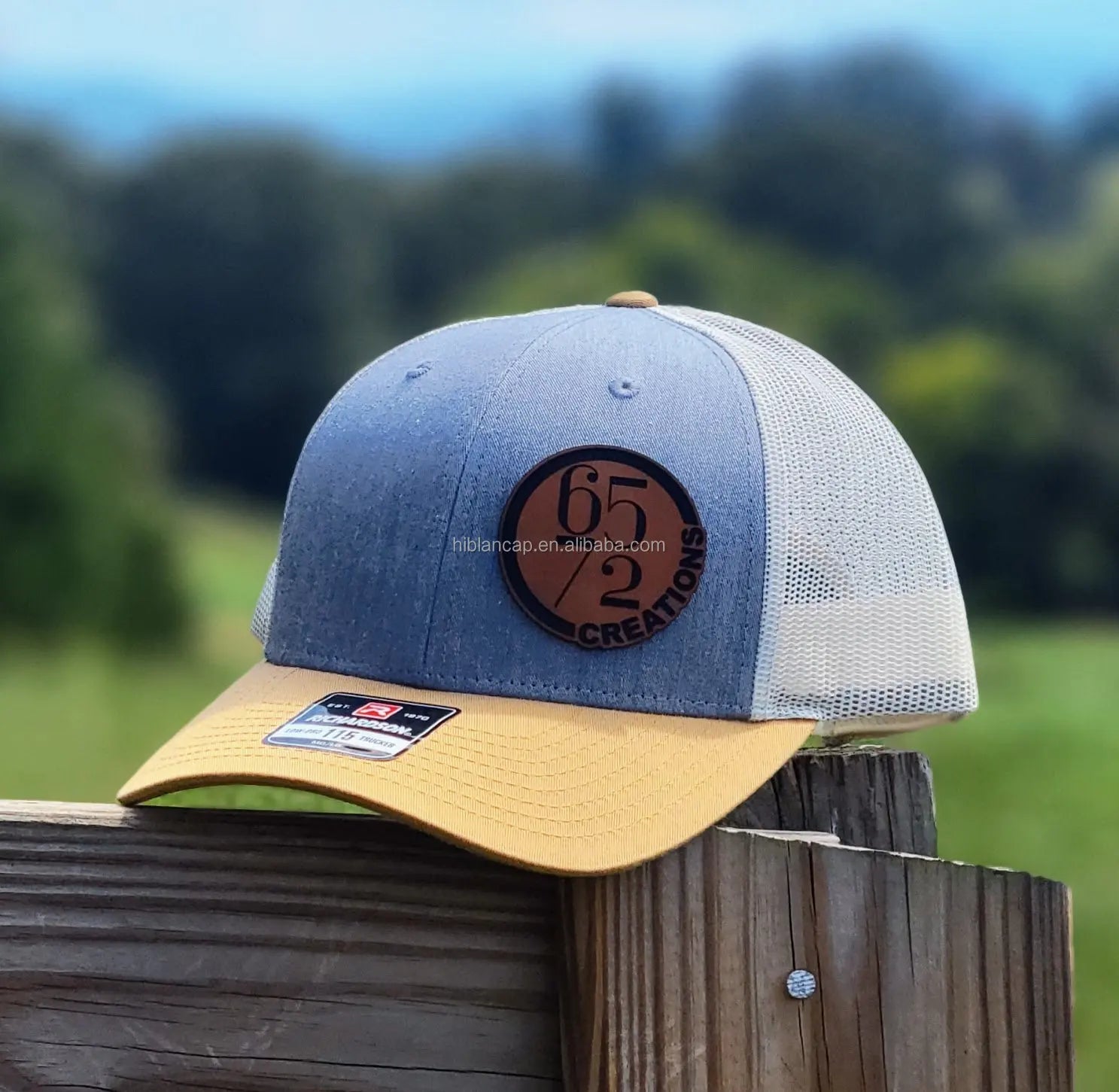 Richardson Blank Gorras Hats Trucker Hat Puff Embroidered Unisex Patch Casual Fashion Outdoor Travel Adjustable Four Trucker