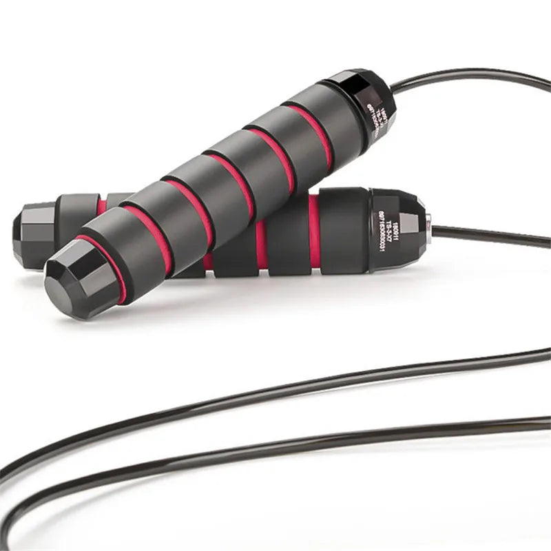 Heavy Adjusted  Exercise Weighted Speed Jump Rope Foam Handle