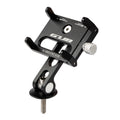GUB G-93 Universal Bicycle Aluminum Alloy Phone Holder 17mm Extended 4 Claw MTB Bike Headset Cover Fixed Telephone Stand Mount