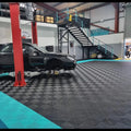 Hot Sale Interlocking Floor Tiles Garage Mats Industrial Warehouse PP Floor Tiles for Removable Plastic Floor Tiles