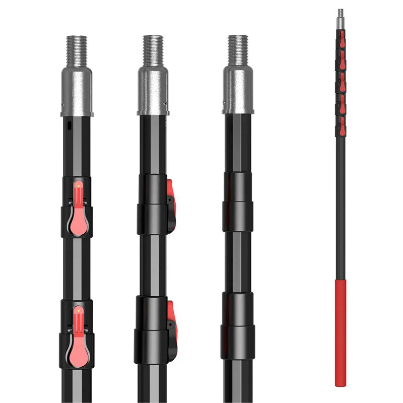Extentool Extendable Pole for Paint Rollers Telescopic Aluminium Stick with Long Handle