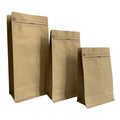 2026 MOQ 100pcs Custom Printed Craft Coffee Bag with Valve Aluminium Foil Bag for Coffee Packaging Design