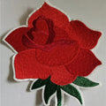 Customized Colorful Pattern 3D Eco-Friendly Washable Iron-On Embroidery Patches with Merrow Border for Garments Bags Shoes