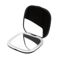 Usb Rechargeable Portable Custom Logo Compact Makeup Mirror With LED Lights Travel Handheld Pocket Foldable Cosmetic Mirror