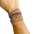 Go2boho Minimalist Dainty Tiny Beaded Women Bracelets Handcrafted Stack Jewelry  Multi Seed Fashion Simple Gifts for Her His