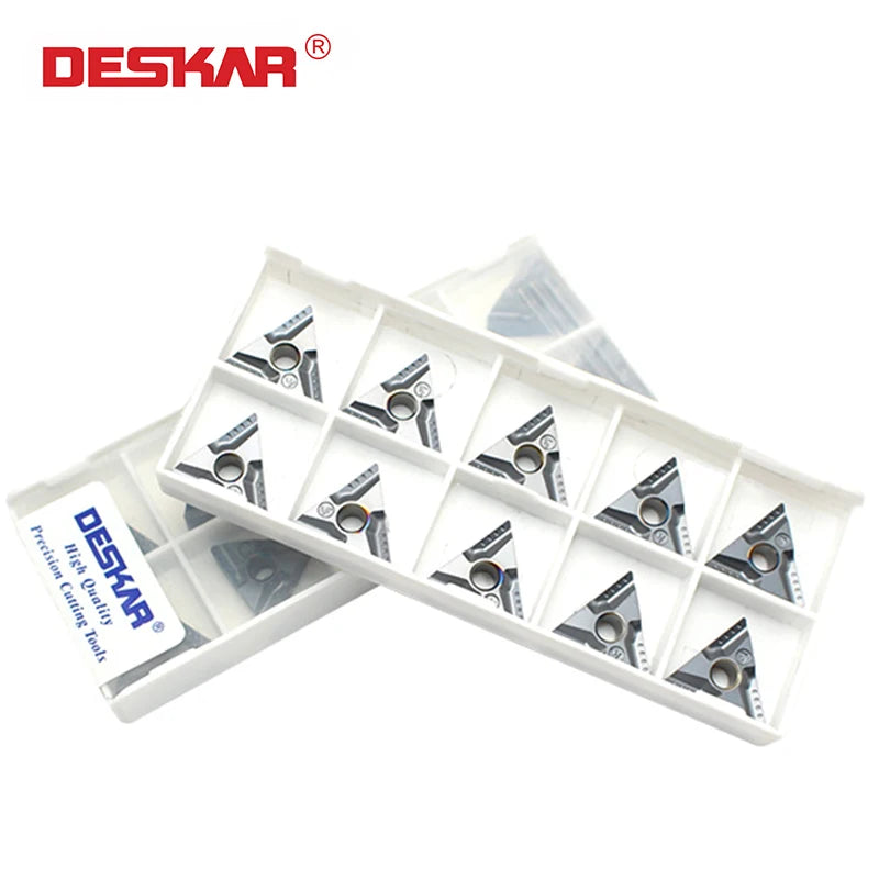 DESKAR CNC Lathe Carbide Inserts Turning Tools Steel Processing TNMG160404 160408R-VF 160404 160408L-VF LF6008