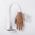 Nail Tech Practice Hand Bendable Positioning Silicone Hand for Nails Acrylic Mannequin  Practice Hand Cheapest