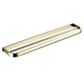Modern Brass Hotel Apartment Heater Toilet Towel Hanger Dual Towel Bar Rack Factory Price