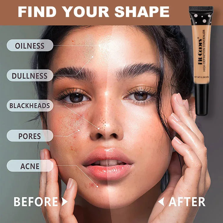 8 Colors Vegan Moisturizing Liquid Concealer Private Cosmetics Wholesale