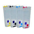 BOMA. Compatible for HP 10 82 HP500 HP800 280ml  Inkjet Refillable Cartridges for HP Designjet 500 500ps 800 800ps Plus Printer