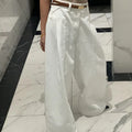 Boutique Wholesale 2026 Spring New Fashionable and Personalized High Waisted Wide Leg Straight Leg Women's Jeans
