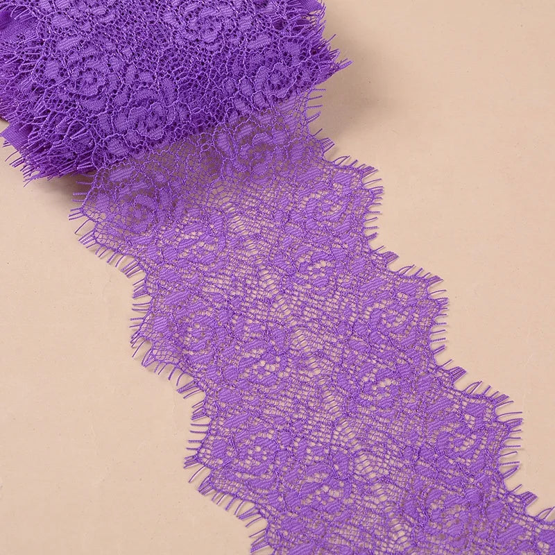 Many Colors Border Lady Chantilly Lace Trimming Eyelash for Lingerie LT2318B