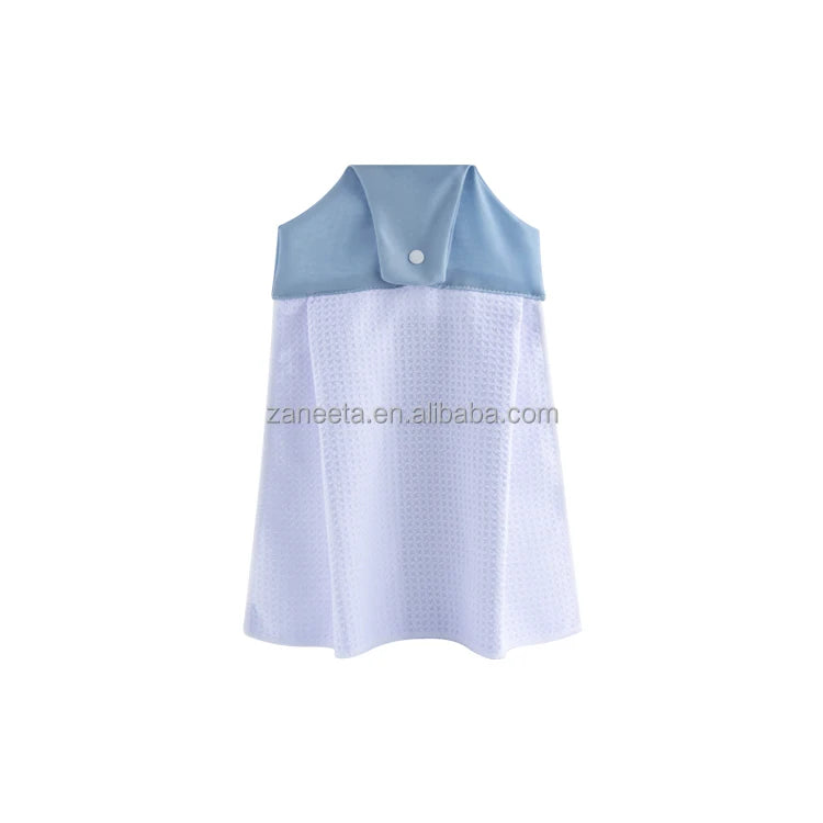 Custom Printed Blank Sublimation Dish Cloth Tie Towel Hanging Kitchen Hand Sublimation Towel