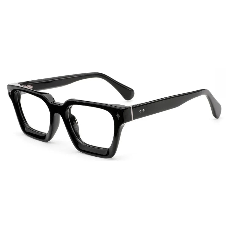 Prescription Thick Accessories Square Acetate Optical Glasses Fashion Accessories Classic Square Men Acetate Optical Glasses