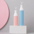 Painting pink Blue Cosmetic Packaging 30ml 50ml 15ml Daily Facial Care Lotion Airless Plastic Pump Spray Bottle