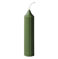 HY 3.5cm Stripe Taper Candle Mold Plastic Peak Top Church Candle Mold