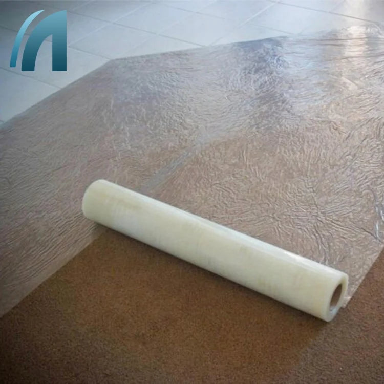 Pe Temporary Moisture Proof Soft Transparent PE Plastic Cover Adhesive Strength 4g-800g/25mm for Customizable Thickness