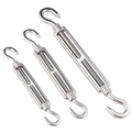 Size M14 Stainless Steel 304 316 Closed Body Din 1480 European Open Body Eye-eye Turnbuckle