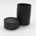 7.3*11.2cm Dia Paper Jar for Cosmetic Oil Bottle Tea Deodorant Stick Packaging Black Cardboard Tube with Lid