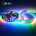 24V Magic Rgb Led Strip UCS2904 External IC Decorative Light 5050 60Leds/M RGBW Led Strip Magic Addressable Led Strip