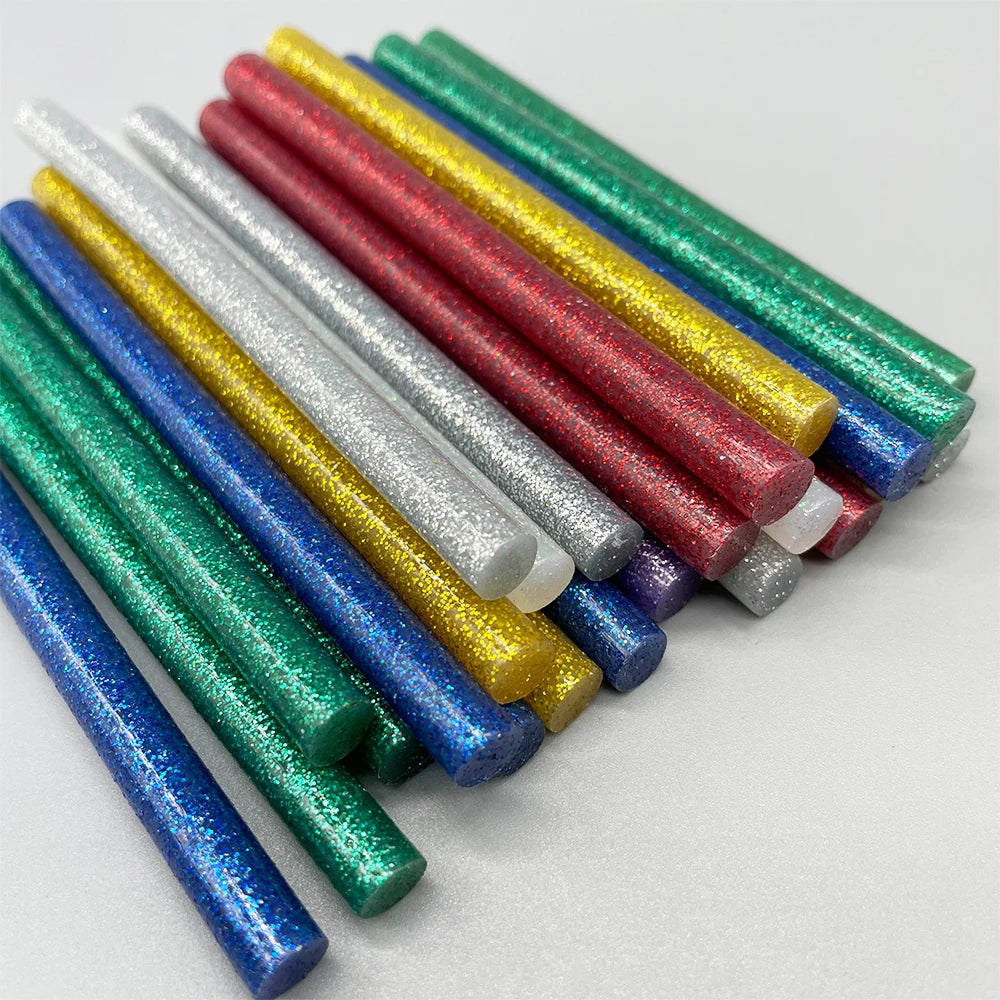 Best Selling High Viscosity Hot Melt Glue Sticks Colorful Glitter for DIY for Binding Wood Plastic Foam Ceramic Paper Glass