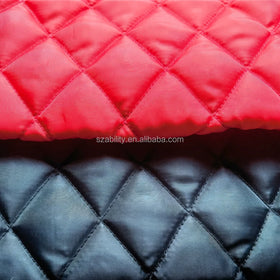 Factory Wholesale Girls 63D 210T Diamond Quilting Thermal Windproof Breathable Medium Weight 100% Polyester Lining Curtain