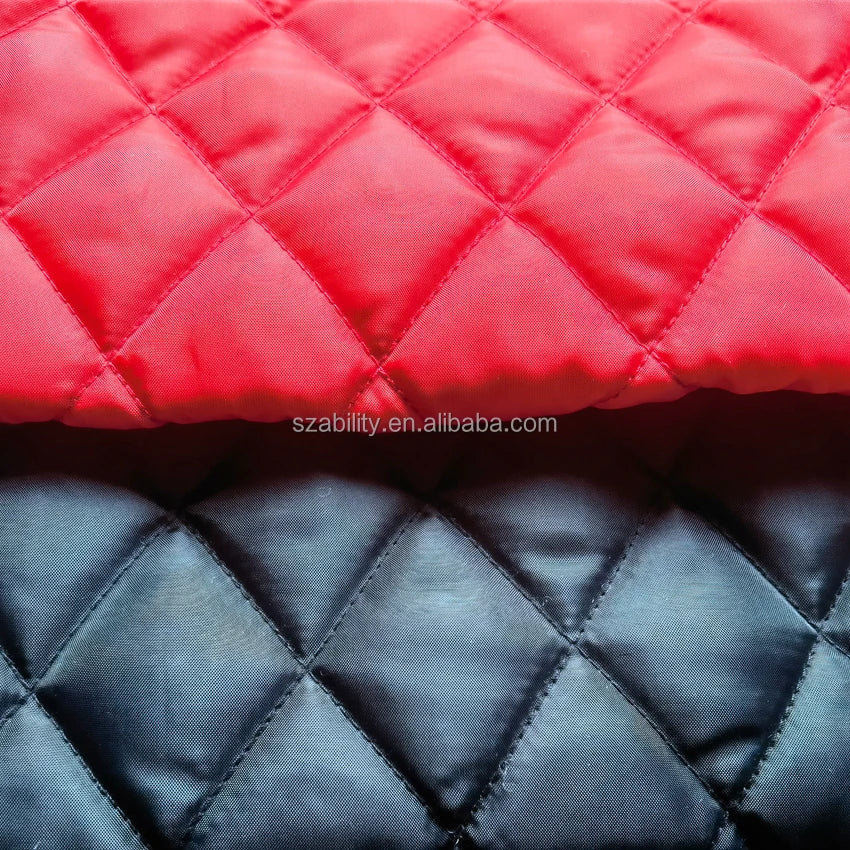 Factory Wholesale Girls 63D 210T Diamond Quilting Thermal Windproof Breathable Medium Weight 100% Polyester Lining Curtain